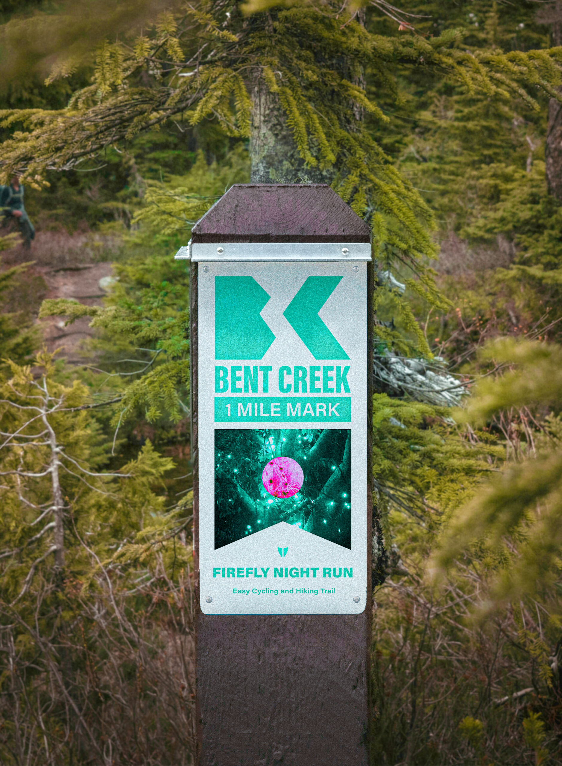 bent creek collective trail sign bent creek collective trail sign