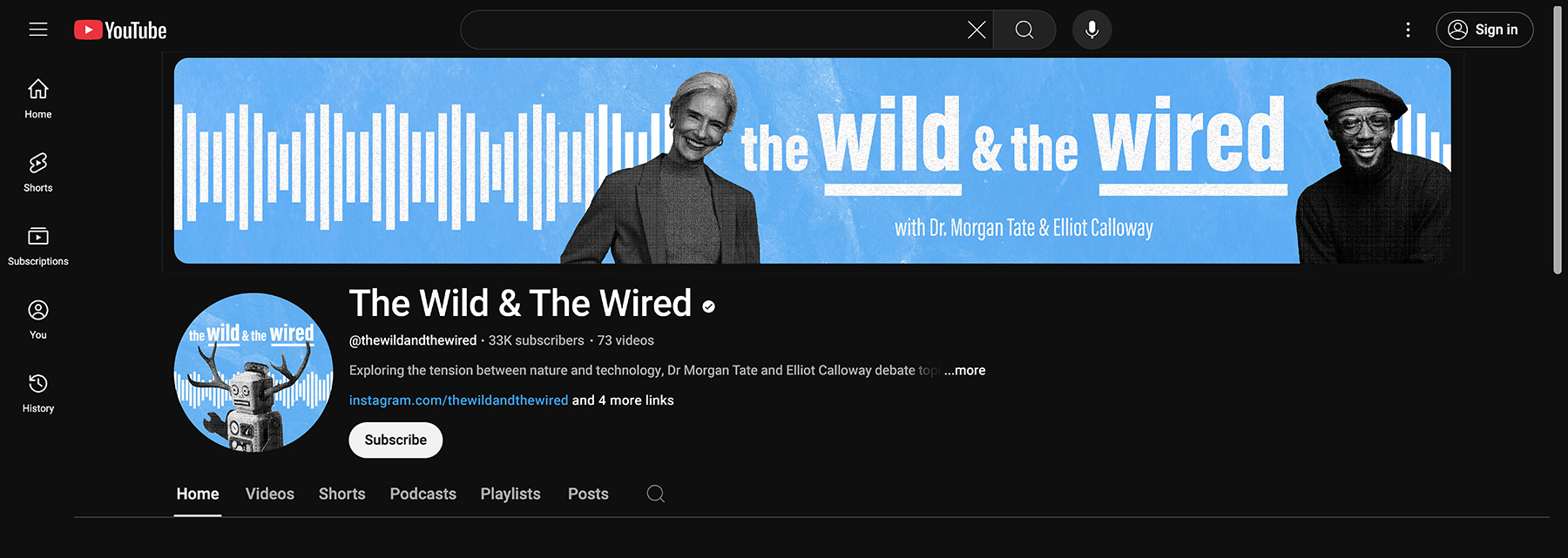 wildandwiredyoutubehome