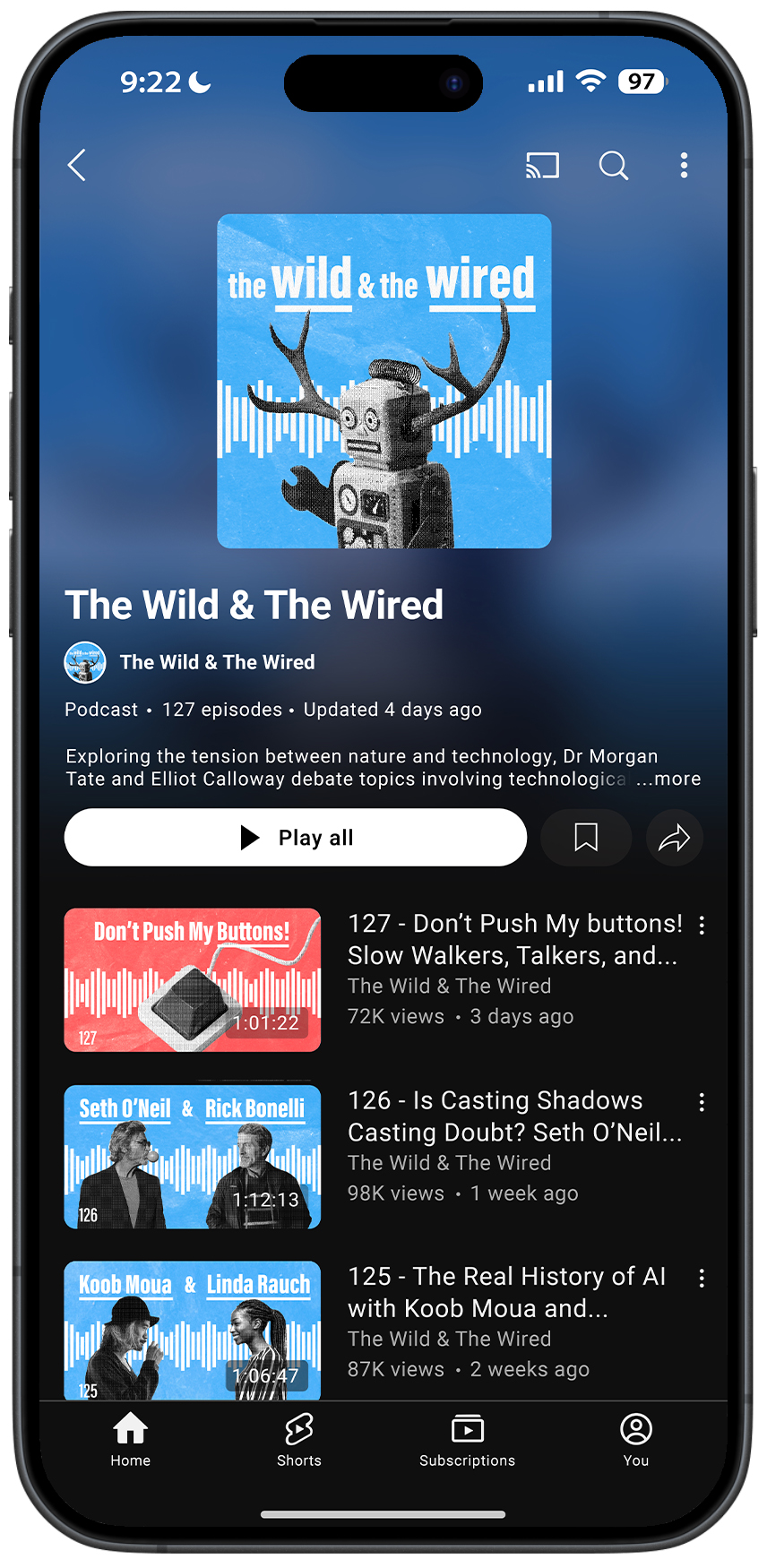 wildwiredyoutubephonemock