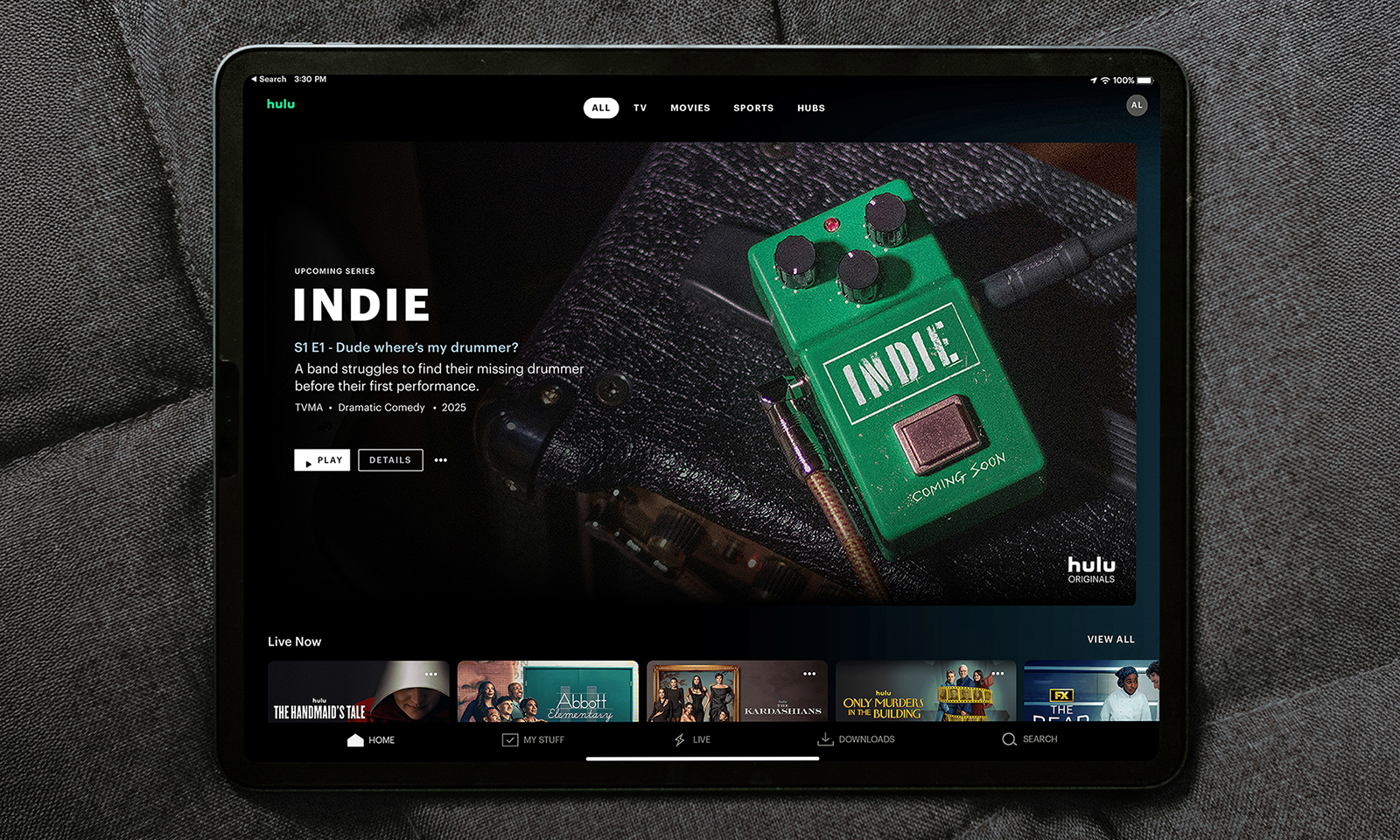 Visual Identity for a conceptual Hulu original series