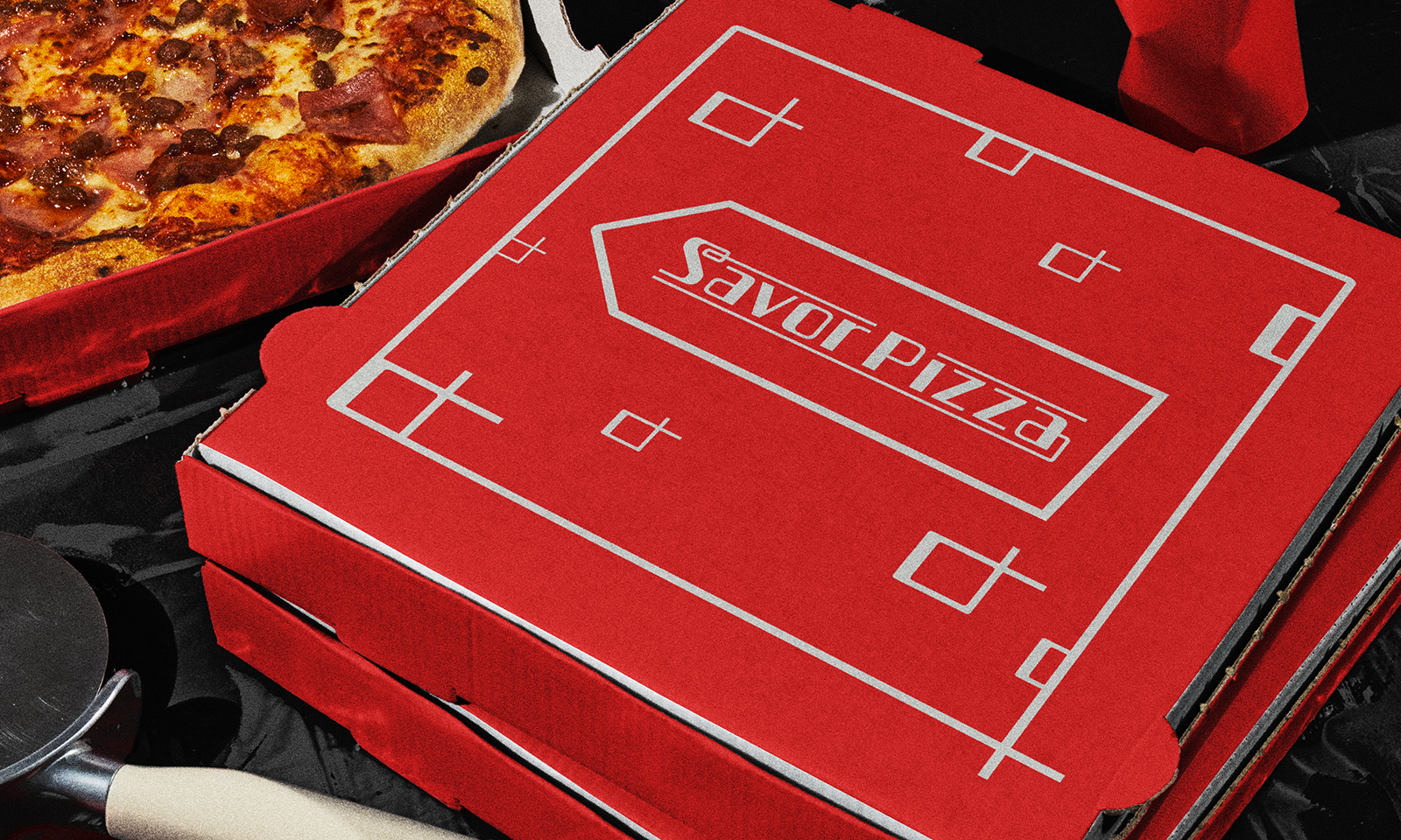 Brand identity for a nocturnal food truck experience