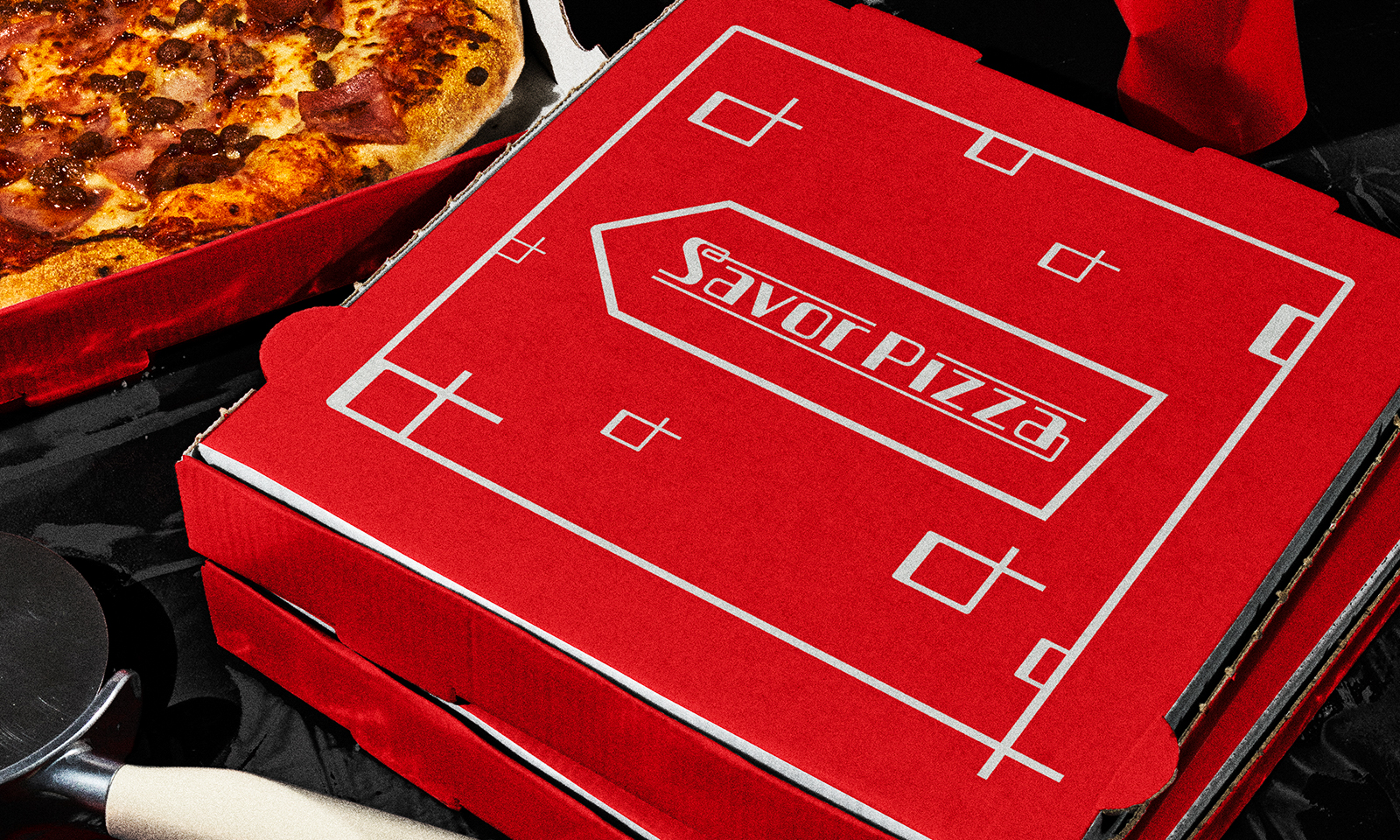 Brand identity for a nocturnal food truck experience